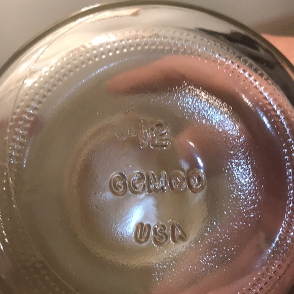 Vintage restaurant glass salt & pepper red cap and syrup dispenser retro (b) - Picture 6 of 7